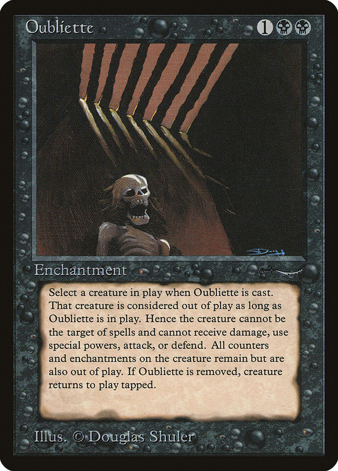 Oubliette (Light Mana Cost) [Arabian Nights] | Cracking-Singles