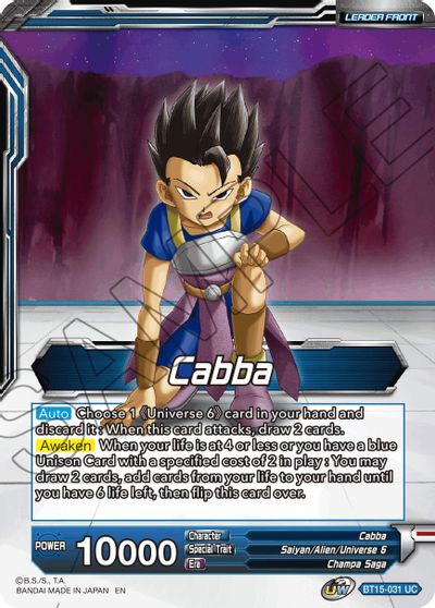 Cabba // SS Cabba, Proud Volley [BT15-031] | Cracking-Singles