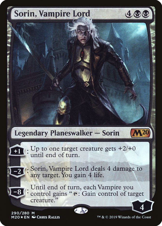 Sorin, Vampire Lord [Core Set 2020] | Cracking-Singles