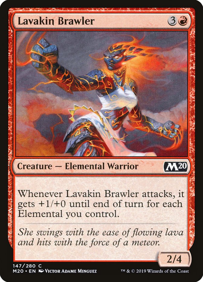 Lavakin Brawler [Core Set 2020] | Cracking-Singles