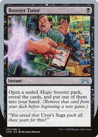 Booster Tutor [Unsanctioned] | Cracking-Singles