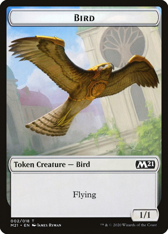 Bird Token [Core Set 2021] | Cracking-Singles