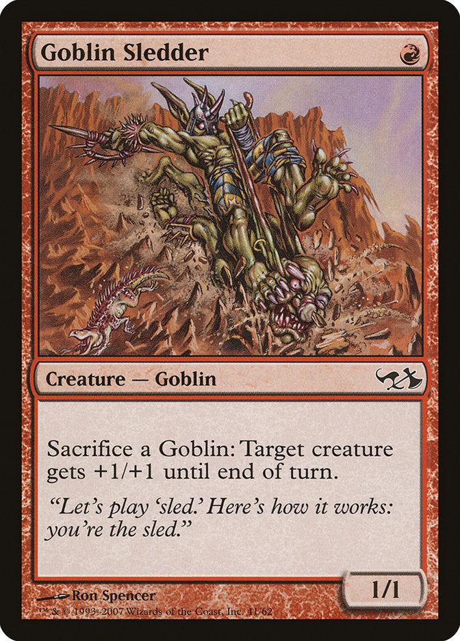 Goblin Sledder [Duel Decks: Elves vs. Goblins] | Cracking-Singles