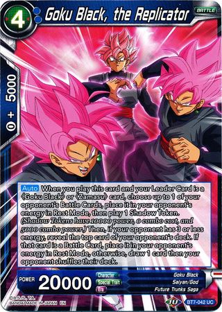 Goku Black, the Replicator [BT7-042] | Cracking-Singles