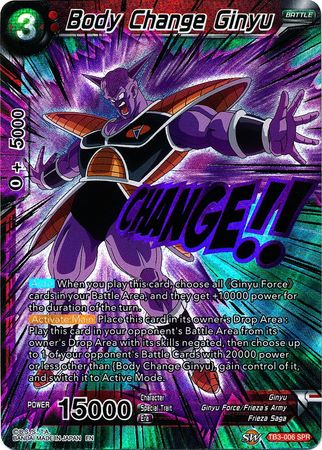 Body Change Ginyu (SPR) [TB3-006_SPR] | Cracking-Singles