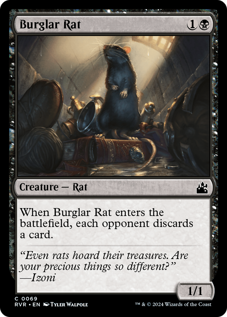 Burglar Rat [Ravnica Remastered] | Cracking-Singles