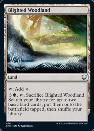 Blighted Woodland [Commander Legends] | Cracking-Singles