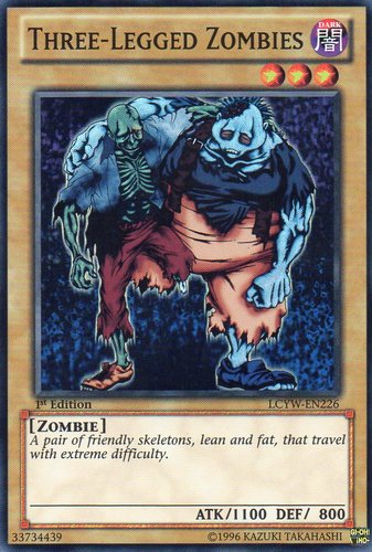 Three-Legged Zombies [LCYW-EN226] Super Rare | Cracking-Singles