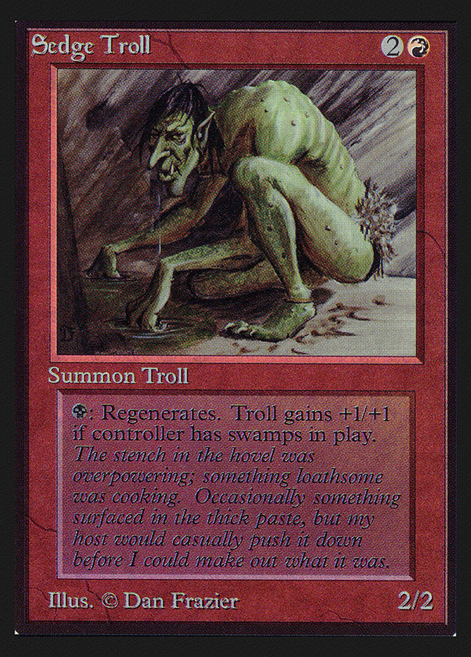 Sedge Troll (IE) [Intl. Collectors’ Edition] | Cracking-Singles