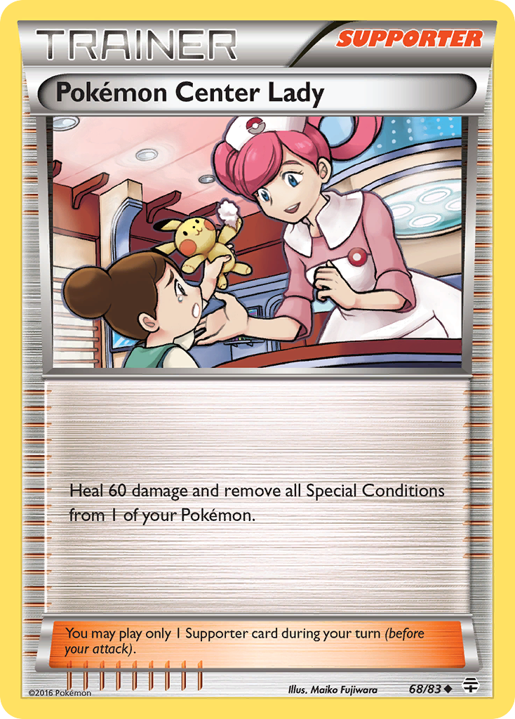 Pokemon Center Lady (68/83) [XY: Generations] | Cracking-Singles