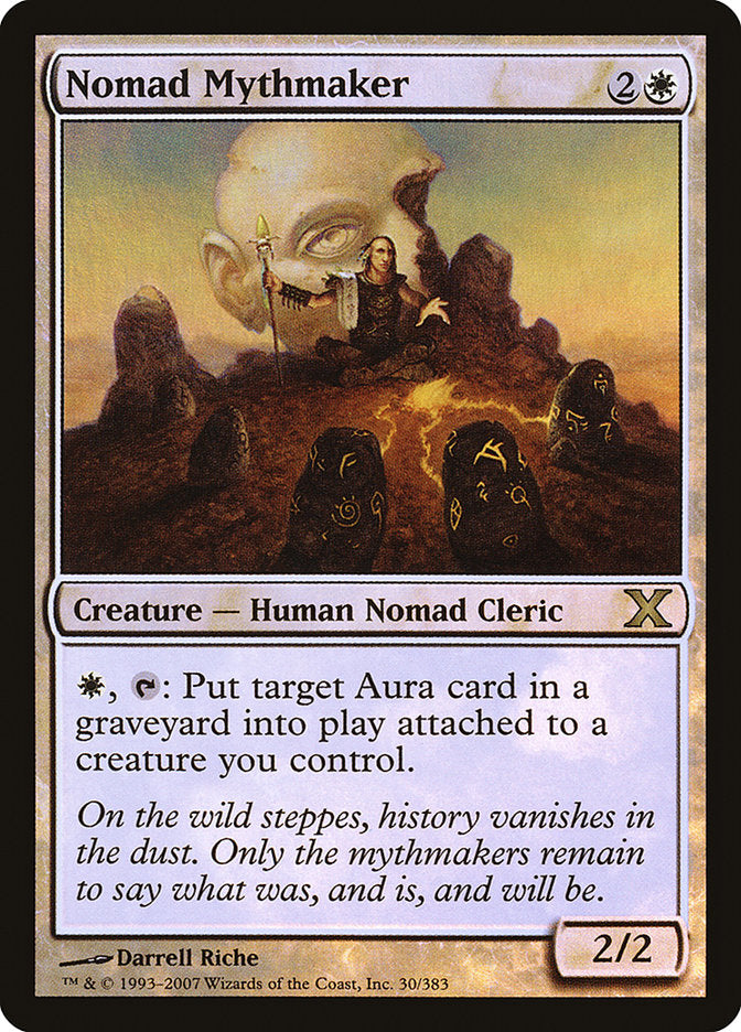 Nomad Mythmaker (Premium Foil) [Tenth Edition] | Cracking-Singles