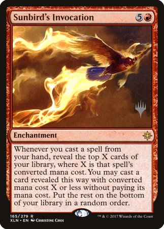 Sunbird's Invocation [Ixalan Promos] | Cracking-Singles