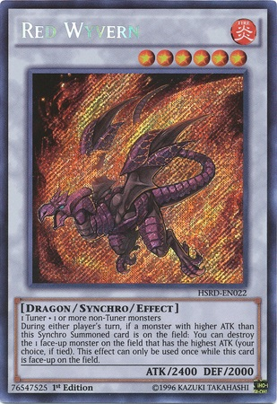 Red Wyvern [HSRD-EN022] Secret Rare | Cracking-Singles