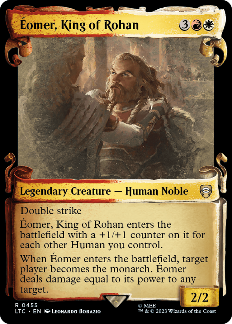 Eomer, King of Rohan [The Lord of the Rings: Tales of Middle-Earth Commander Showcase Scrolls] | Cracking-Singles