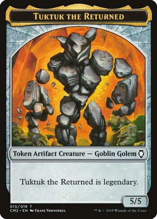 Tuktuk the Returned Token [Commander Anthology Volume II Tokens] | Cracking-Singles