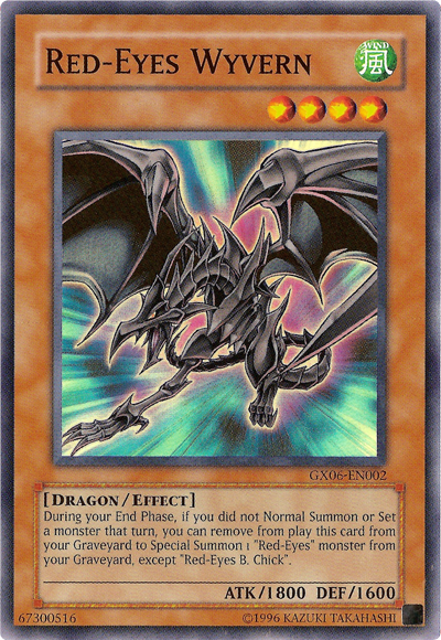 Red-Eyes Wyvern [GX06-EN002] Super Rare | Cracking-Singles