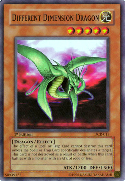 Different Dimension Dragon [DCR-015] Super Rare | Cracking-Singles