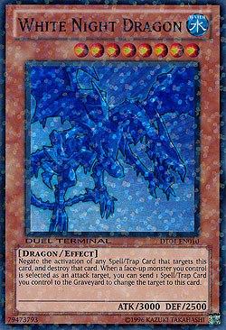 White Night Dragon [DT04-EN010] Super Rare | Cracking-Singles