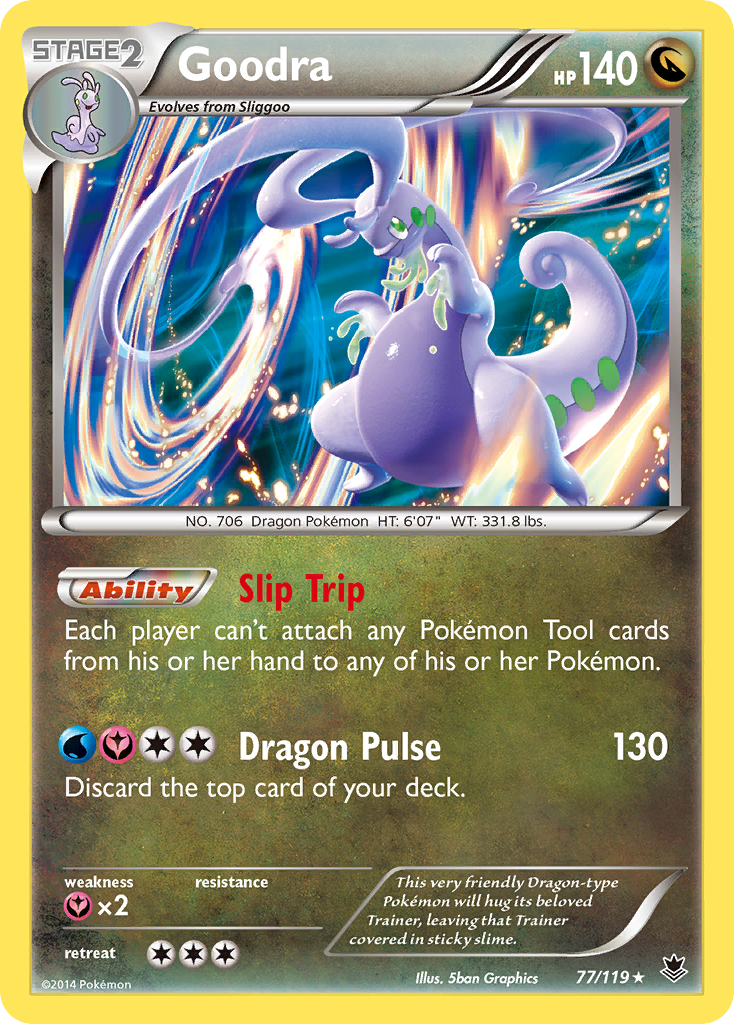 Goodra (77/119) [XY: Phantom Forces] | Cracking-Singles