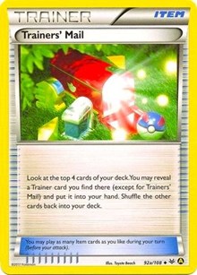 Trainers' Mail (92a/108) (Alternate Art Promo) [XY: Roaring Skies] | Cracking-Singles