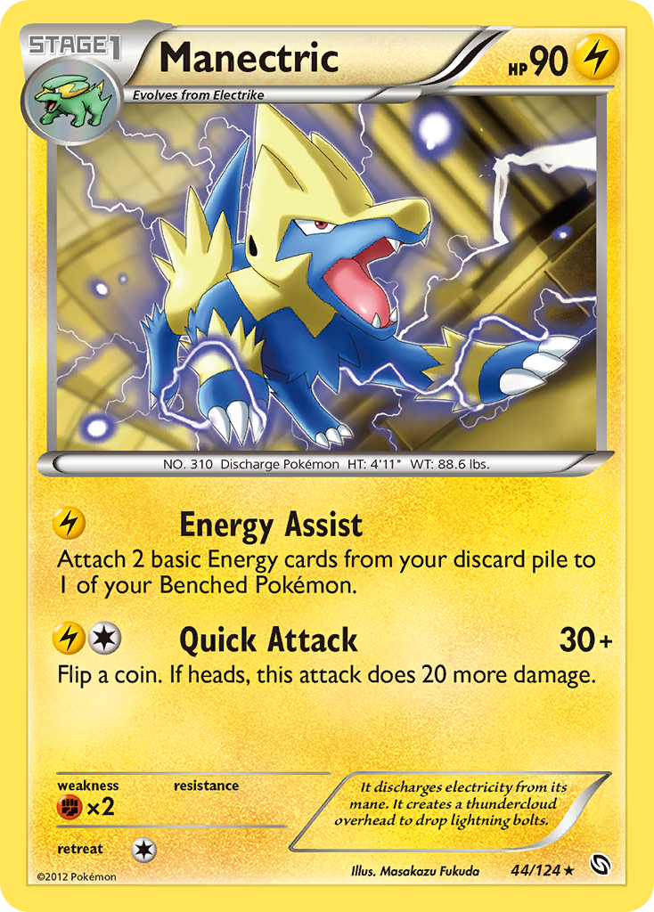 Manectric (44/124) [Black & White: Dragons Exalted] | Cracking-Singles