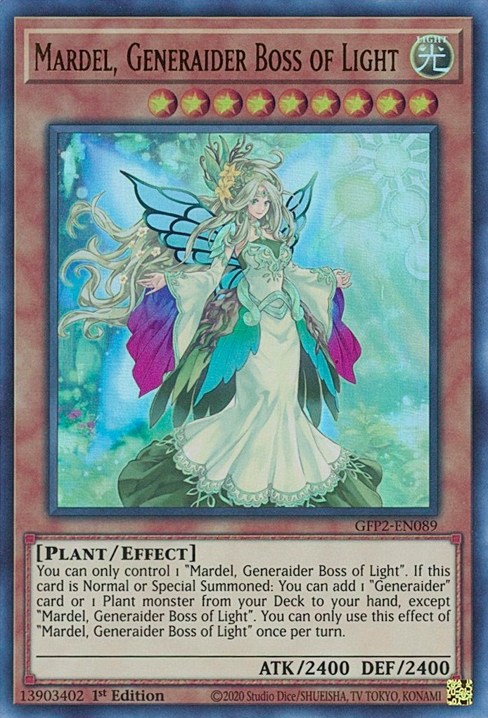 Mardel, Generaider Boss of Light [GFP2-EN089] Ultra Rare | Cracking-Singles