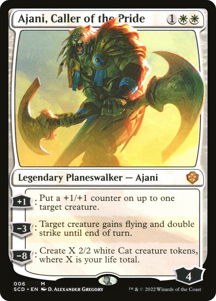 Ajani, Caller of the Pride [Starter Commander Decks] | Cracking-Singles