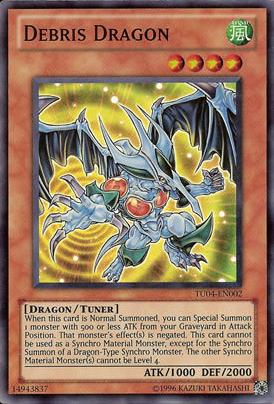 Debris Dragon [TU04-EN002] Super Rare | Cracking-Singles