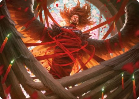 Sigarda's Imprisonment Art Card [Innistrad: Crimson Vow Art Series] | Cracking-Singles