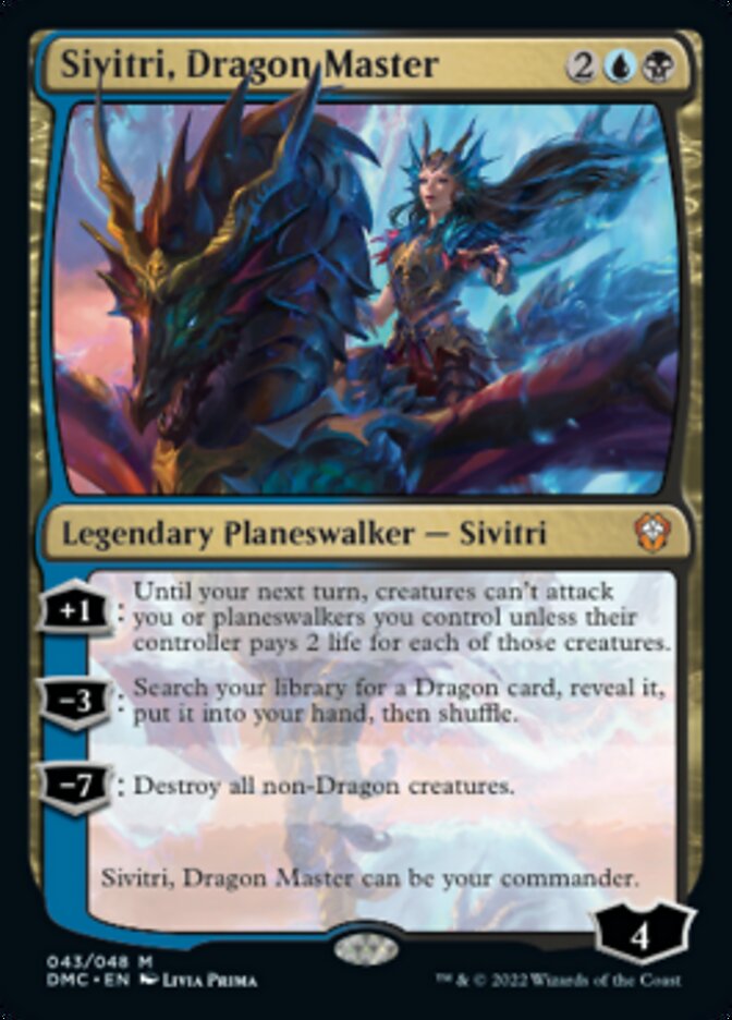 Sivitri, Dragon Master [Dominaria United Commander] | Cracking-Singles