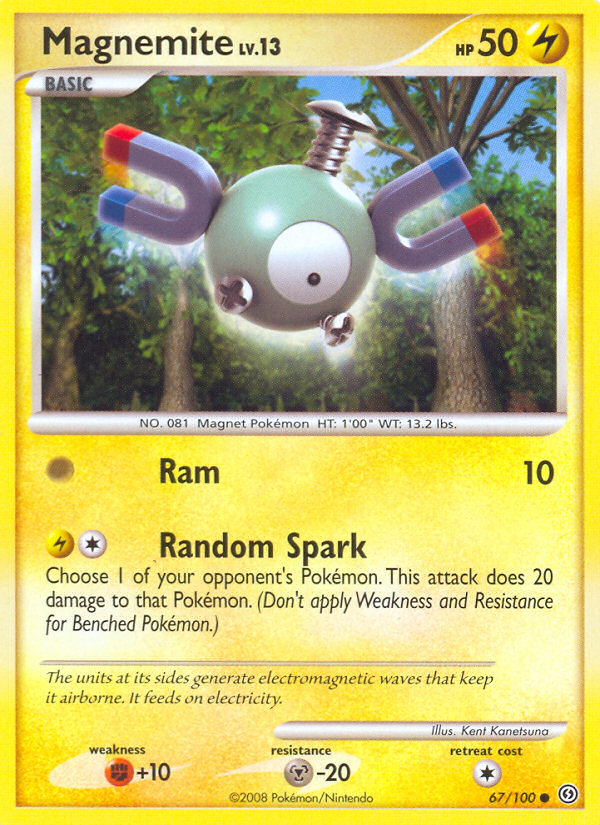 Magnemite (67/100) [Diamond & Pearl: Stormfront] | Cracking-Singles