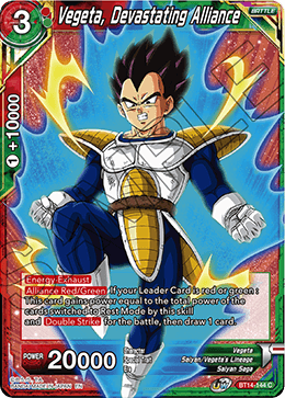 Vegeta, Devastating Alliance (BT14-144) [Cross Spirits] | Cracking-Singles