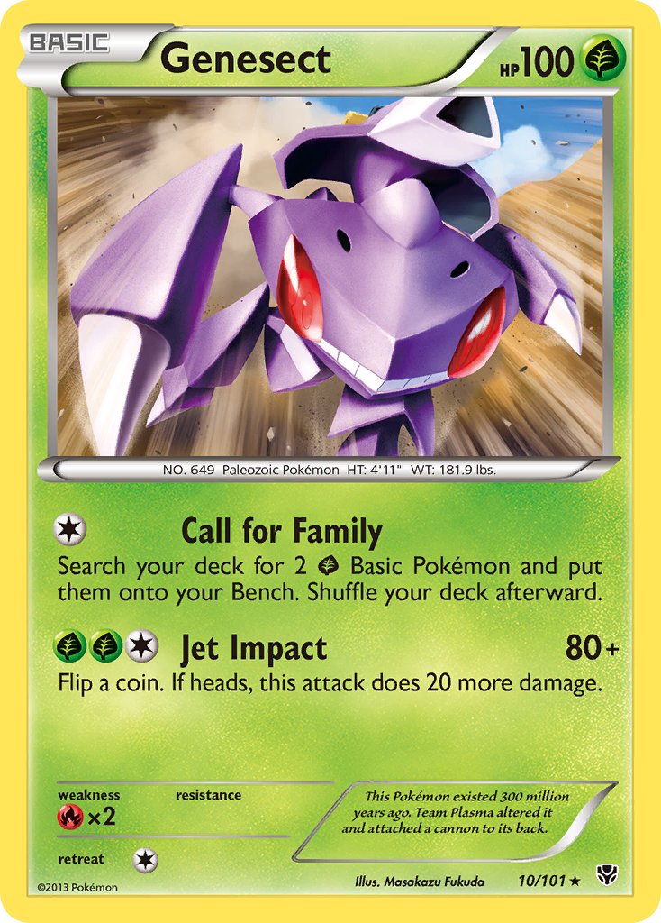 Genesect (10/101) (Theme Deck Exclusive) [Black & White: Plasma Blast] | Cracking-Singles