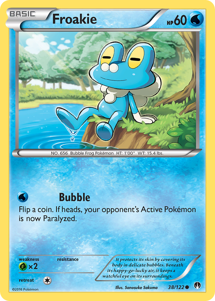 Froakie (38/122) [XY: BREAKpoint] | Cracking-Singles