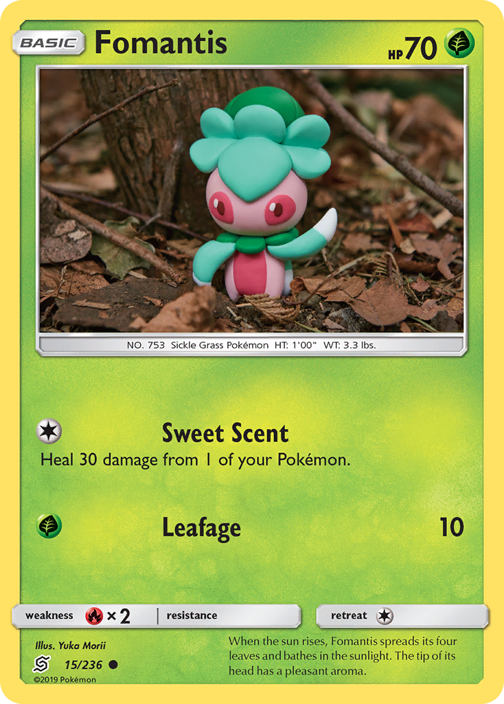 Fomantis (15/236) [Sun & Moon: Unified Minds] | Cracking-Singles