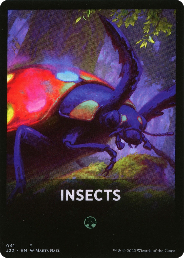 Insects Theme Card [Jumpstart 2022 Front Cards] | Cracking-Singles