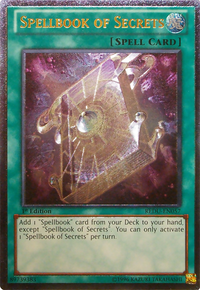 Spellbook of Secrets [REDU-EN057] Ultimate Rare | Cracking-Singles