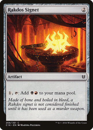 Rakdos Signet [Commander 2016] Japanese | Cracking-Singles