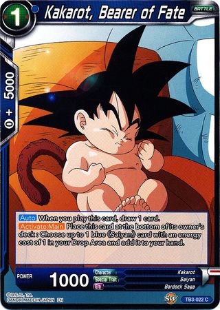 Kakarot, Bearer of Fate [TB3-022] | Cracking-Singles