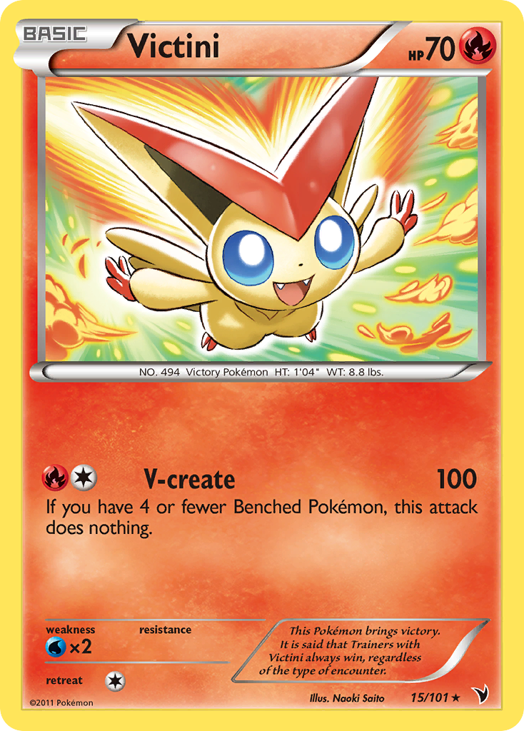 Victini (15/101) [Black & White: Noble Victories] | Cracking-Singles