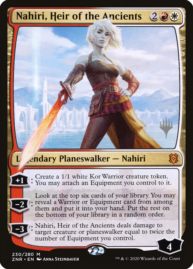 Nahiri, Heir of the Ancients (Promo Pack) [Zendikar Rising Promos] | Cracking-Singles