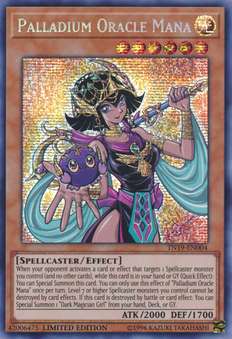 Palladium Oracle Mana [TN19-EN004] Prismatic Secret Rare | Cracking-Singles