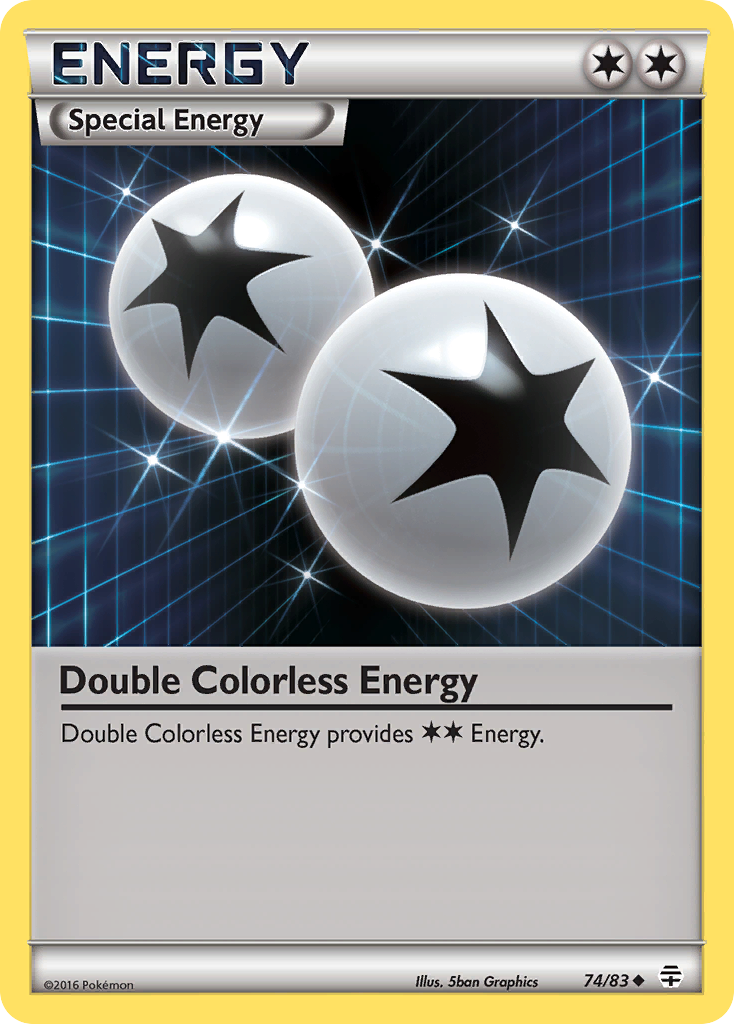 Double Colorless Energy (74/83) [XY: Generations] | Cracking-Singles