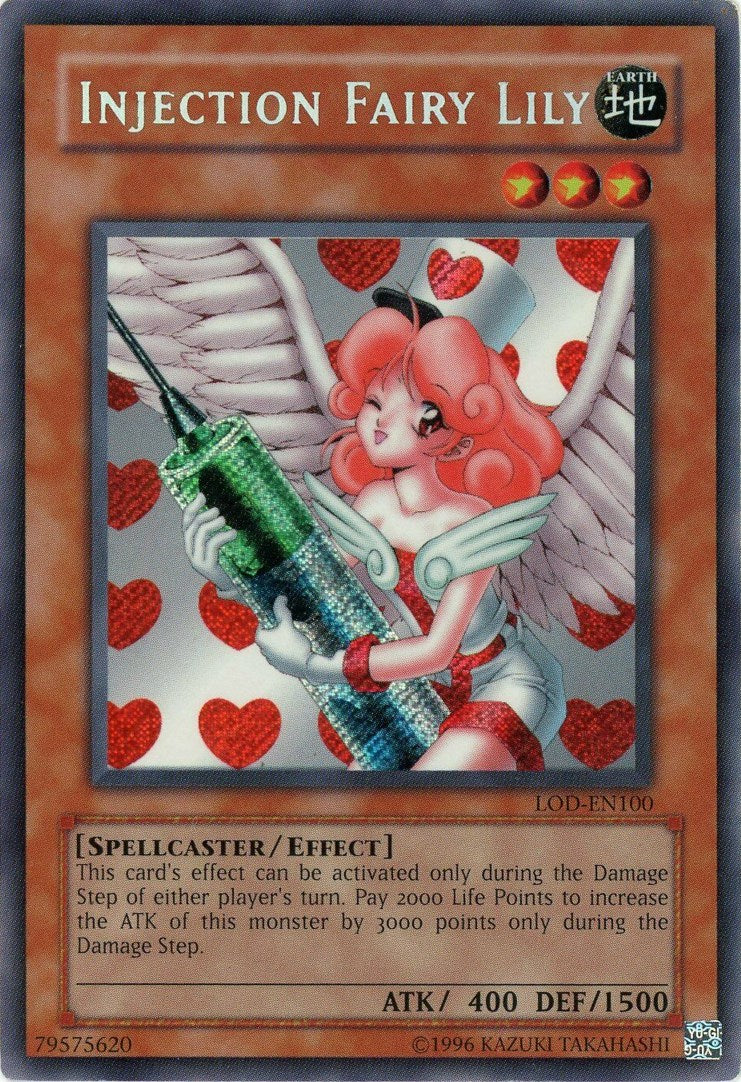 Injection Fairy Lily [LOD-EN100] Secret Rare | Cracking-Singles