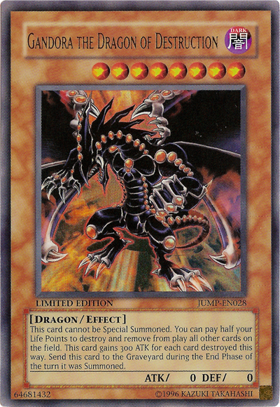 Gandora the Dragon of Destruction [JUMP-EN028] Ultra Rare | Cracking-Singles