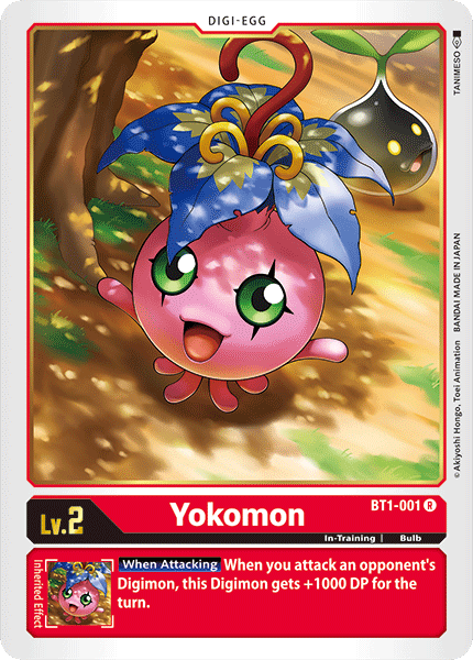 Yokomon [BT1-001] [Release Special Booster Ver.1.0] | Cracking-Singles