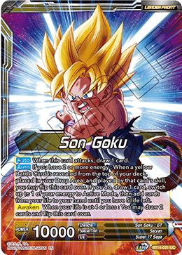 Son Goku // SS4 Son Goku, Returned from Hell (BT14-091) [Cross Spirits] | Cracking-Singles