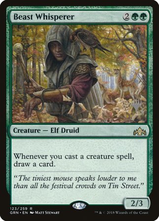 Beast Whisperer [Guilds of Ravnica Promos] | Cracking-Singles