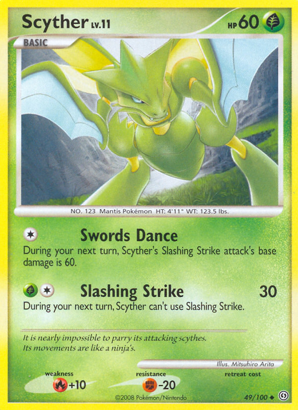 Scyther (49/100) [Diamond & Pearl: Stormfront] | Cracking-Singles