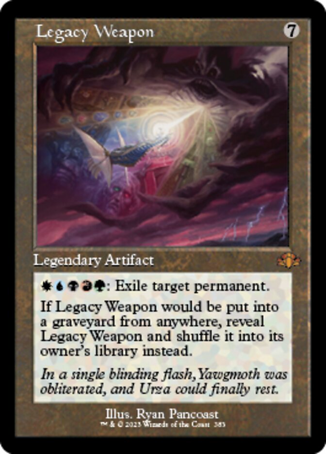 Legacy Weapon (Retro) [Dominaria Remastered] | Cracking-Singles